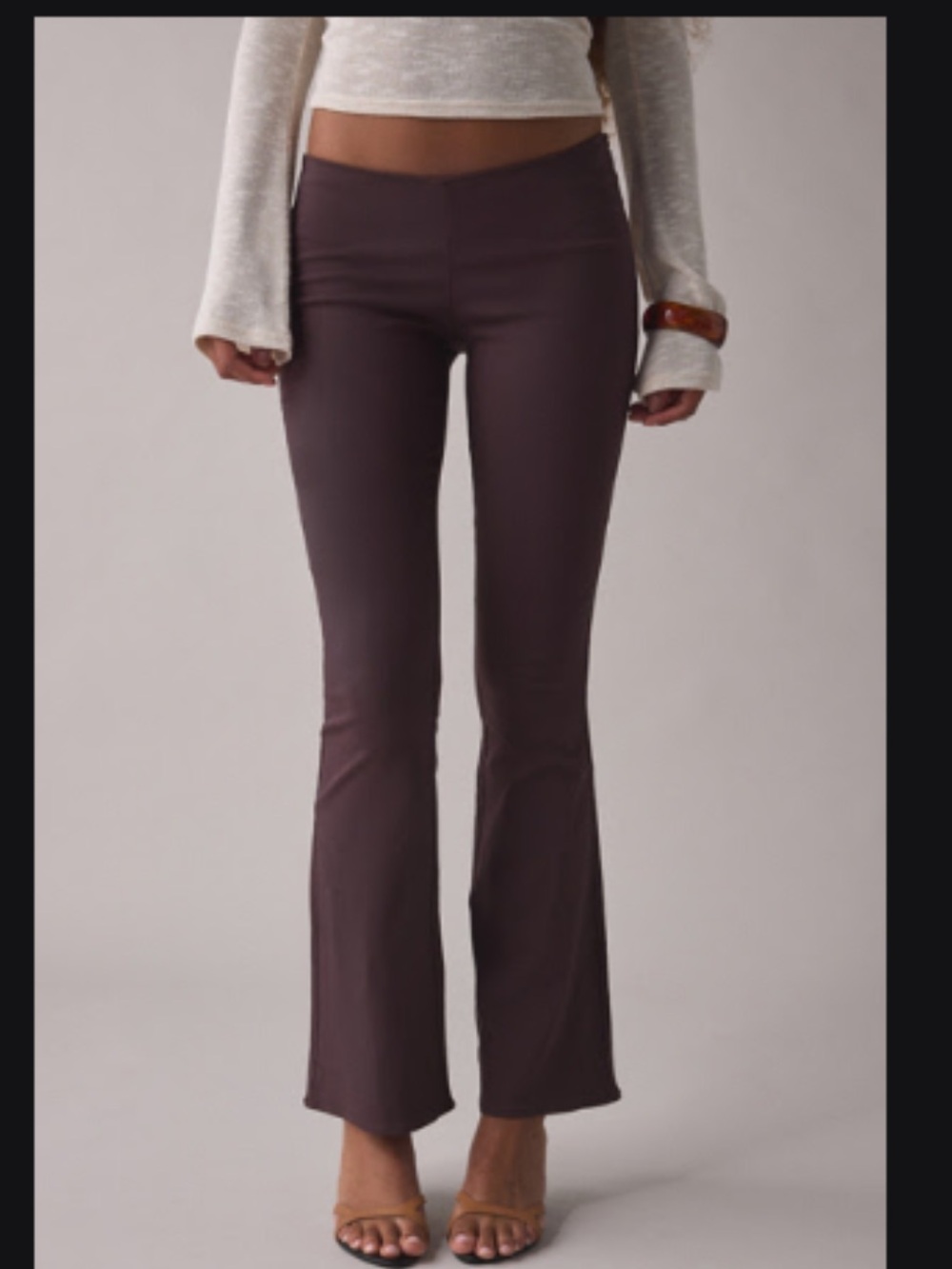 Kimchi Blue Low Rise Boot-Cut Flare Pants